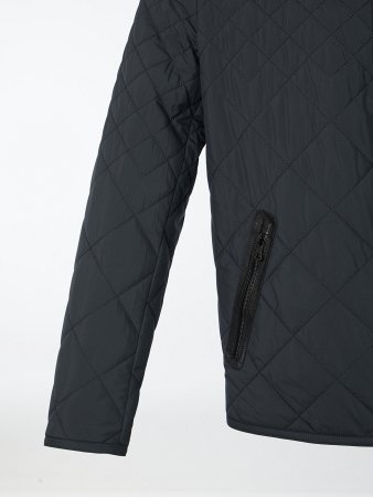 Утепленная стеганая мужская куртка