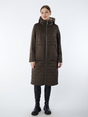 Пальто женское стёганое