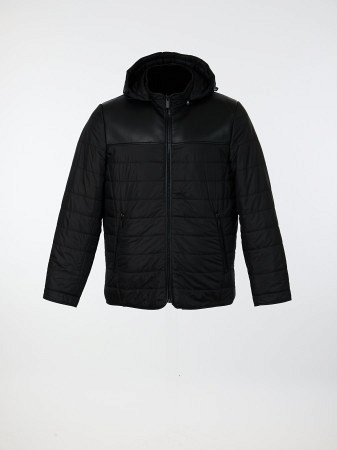Пуховик мужской с капюшоном