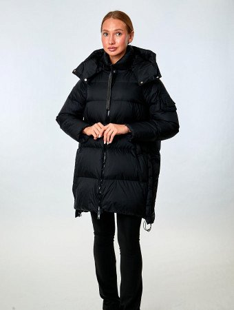 Пуховик с капюшоном