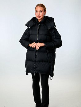 Пуховик с капюшоном