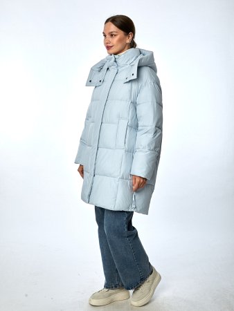 Пуховик женский с капюшоном