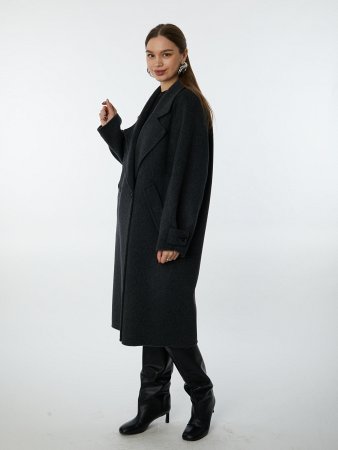 Пальто из натуральной шерсти без подклада