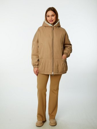 Двусторонняя зимняя куртка с капюшоном