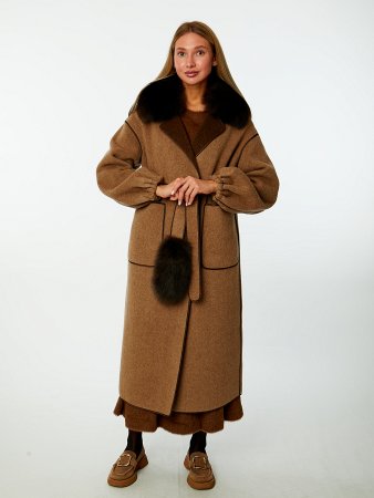 Двустороннее пальто из кашемира