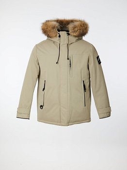 Пуховик с капюшоном