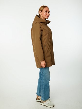 Пуховик женский с капюшоном