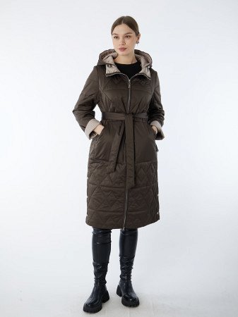Пальто женское стёганое