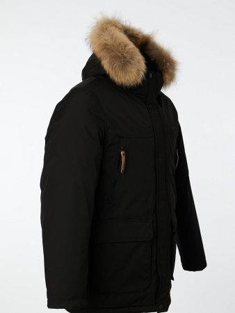 Пуховик мужской с капюшоном