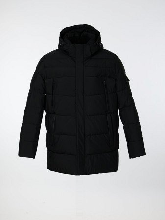 Пуховик мужской стёганый с капюшоном
